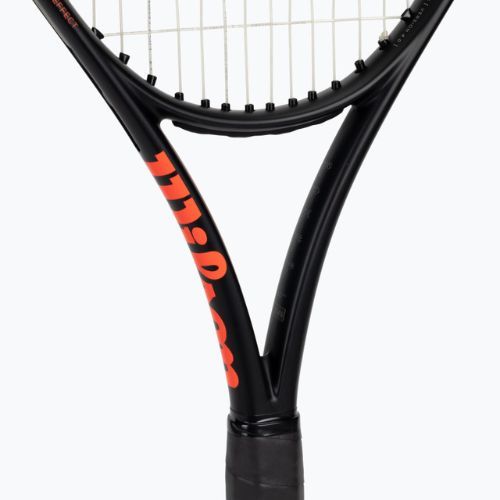 Rakieta tenisowa Wilson Burn 100Ls V4.0 black/grey/orange
