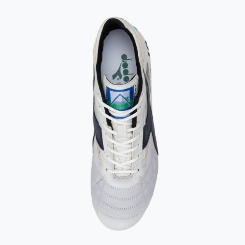 Buty piłkarskie męskie Diadora Match Winner RB Italy OG MDPU biało-niebieskie DD-101.172359-C1494