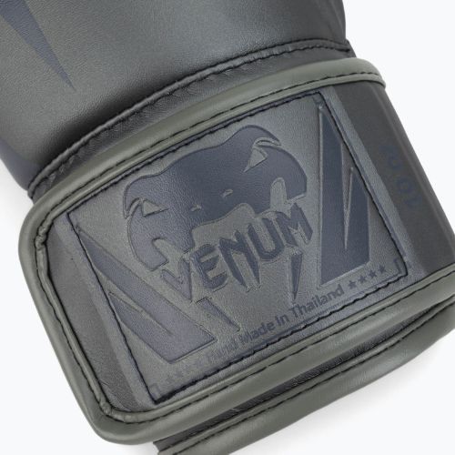 Rękawice bokserskie Venum Elite grey/grey