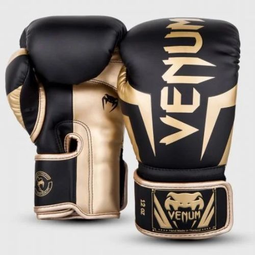 Rękawice bokserskie Venum Elite black/gold
