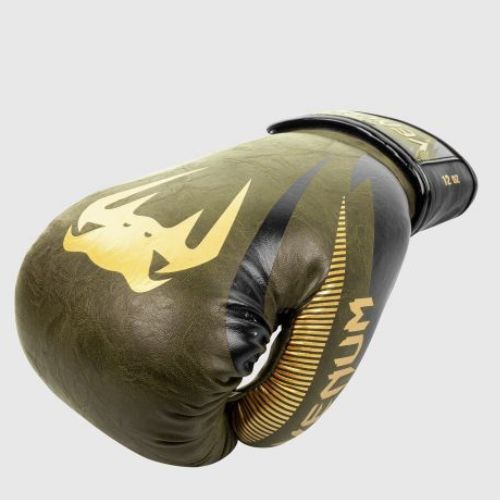 Rękawice bokserskie Venum Impact zielone 03284-230
