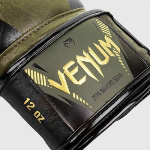 Rękawice bokserskie Venum Impact zielone 03284-230