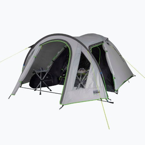 Namiot kempingowy 5-osobowy High Peak Kira 5 nimbus grey