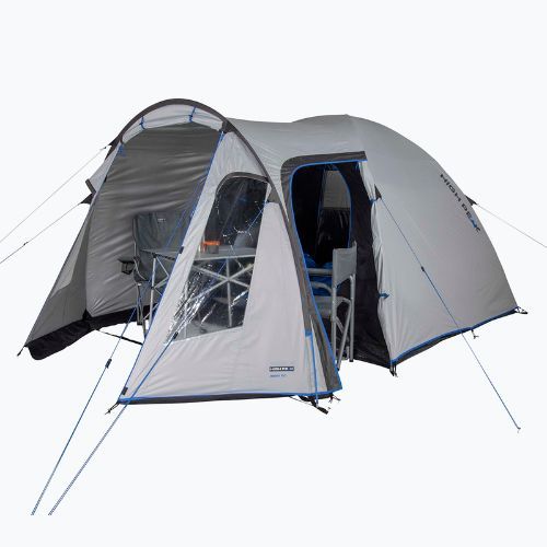 Namiot kempingowy 5-osobowy High Peak Tessin 5 nimbus grey