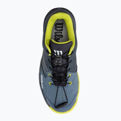 Buty do tenisa juniorskie Wilson Kaos 2.0 Jr china blue/india ink/sulphur spring