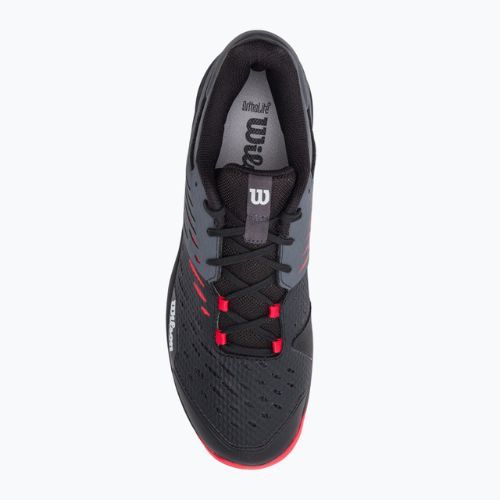 Buty do tenisa męskie Wilson Kaos Comp 3.0 black/ebony/wilson red
