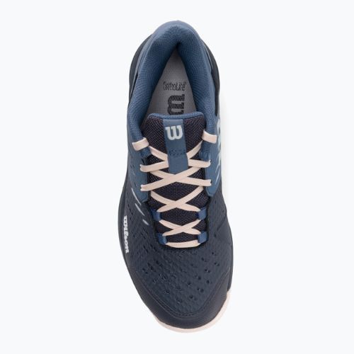 Buty do tenisa damskie Wilson Kaos Comp 3.0 W india ink/china blue/scallop shell