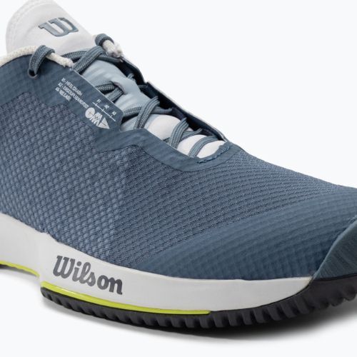 Buty do tenisa męskie Wilson Kaos Swift china blue/white/sulphur spring
