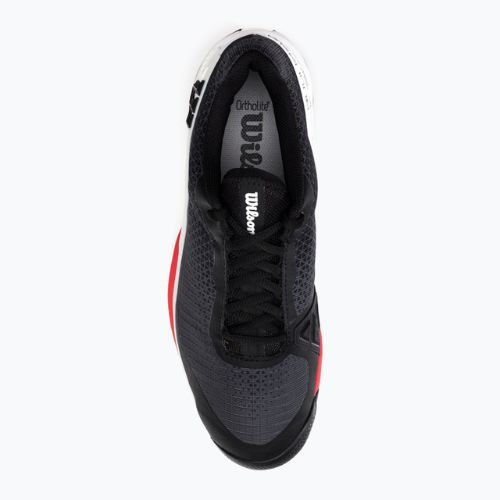 Buty do tenisa męskie Wilson Rush Pro 4.0 Clay black/white/poppy red