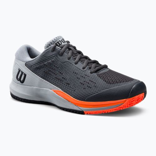 Buty do tenisa męskie Wilson Rush Pro Ace ebony/quarry/shocking orange