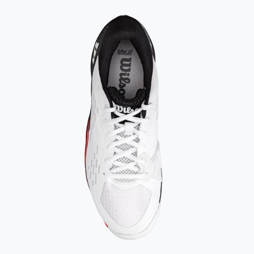 Buty do tenisa męskie Wilson Rush Pro Ace Clay white/black/poppy red