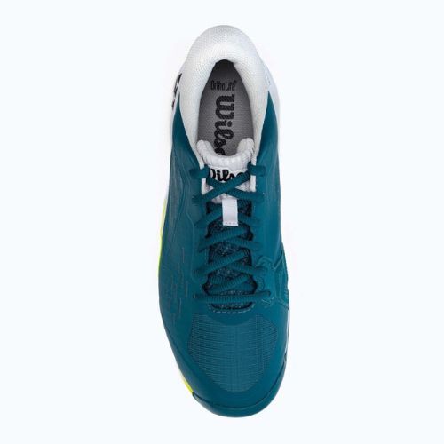 Buty do tenisa męskie Wilson Rush Pro Ace Clay blue coral/white/sulphur spring
