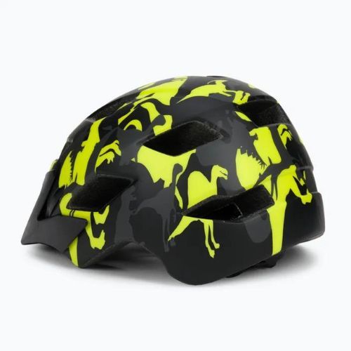 Kask rowerowy dziecięcy Bell Sidetrack Jr matte black camosaurus