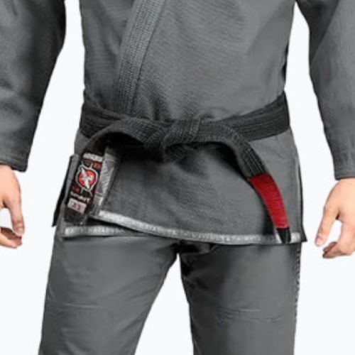 GI do brazylijskiego jiu-jitsu Hayabusa Lightweight grey