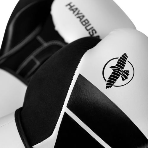 Rękawice bokserskie Hayabusa S4 white/black