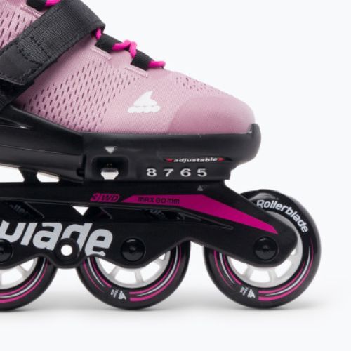 Rolki dziecięce Rollerblade Microblade Jr pink/white