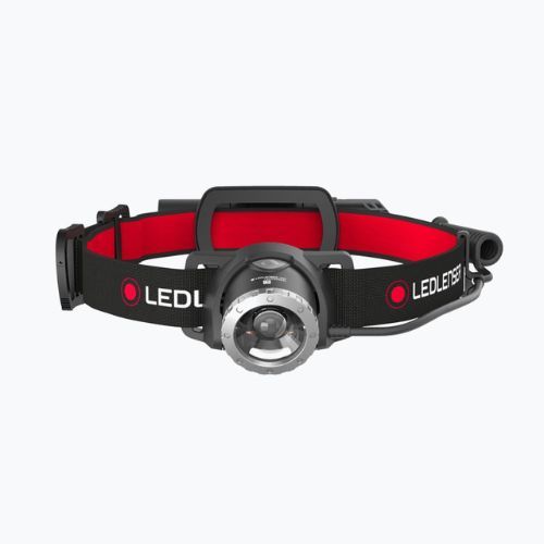 Latarka czołowa Ledlenser H8R Box black/red