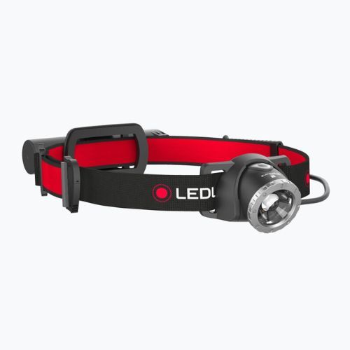 Latarka czołowa Ledlenser H8R Box black/red
