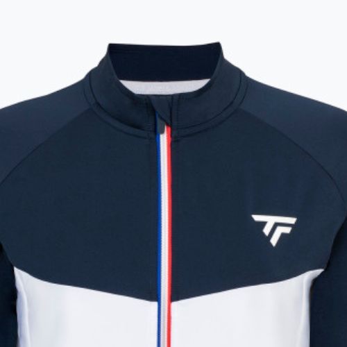 Bluza tenisowa damska Tecnifibre 21WTECHJA Tech W white/marine