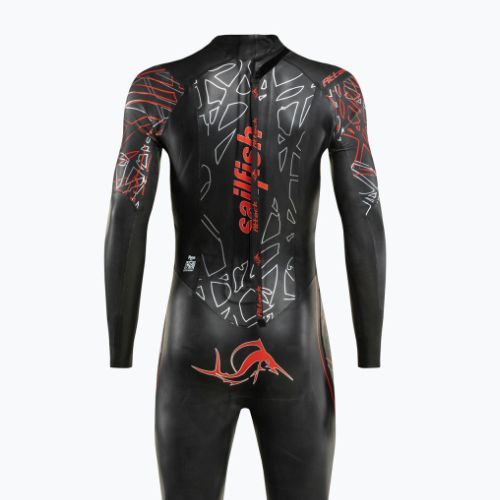 Pianka triathlonowa męska sailfish Attack 7 black/red