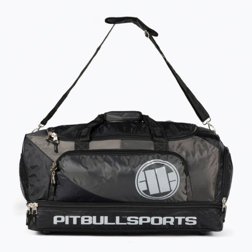 Torba treningowa Pitbull Big Sports Logo 100 l black/grey