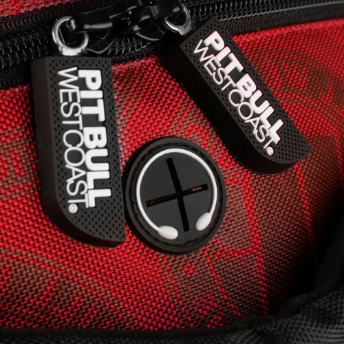 Plecak męski Pitbull Medium Convertible Logo 49-65 l red