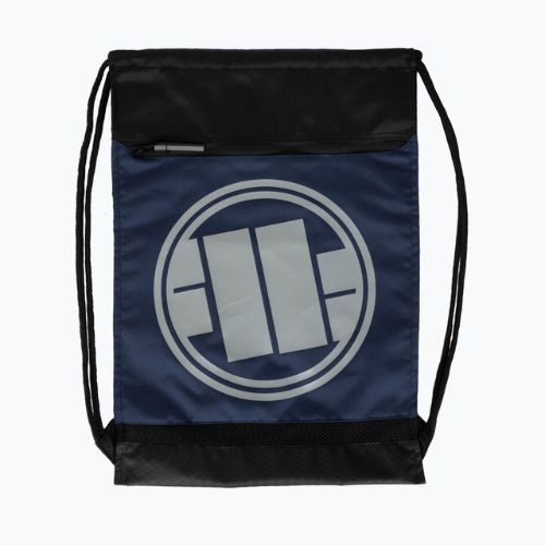Worek Pitbull Logo 17 l black/dark navy