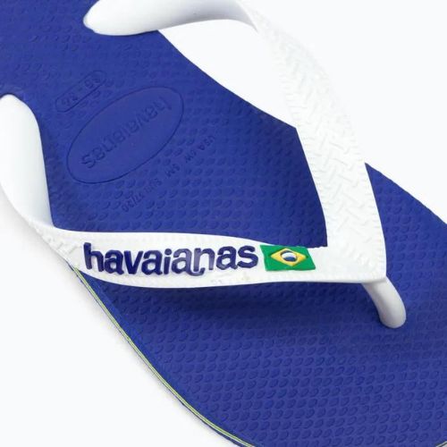 Japonki Havaianas Brasil Logo marine blue