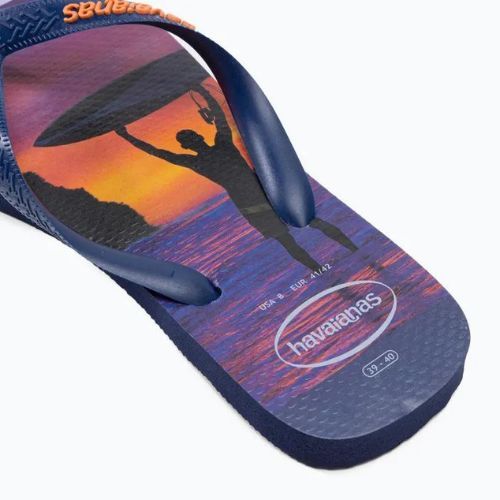 Japonki męskie Havaianas Hype navy blue/navy blue/begonia orange