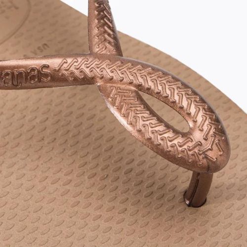 Sandały damskie Havaianas Luna rose gold/rose gold