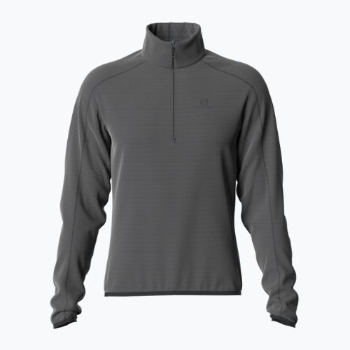 Bluza trekkingowa męska Salomon Outrack HZ Mid black