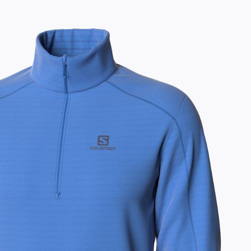 Bluza trekkingowa męska Salomon Outrack HZ Mid nautical blue