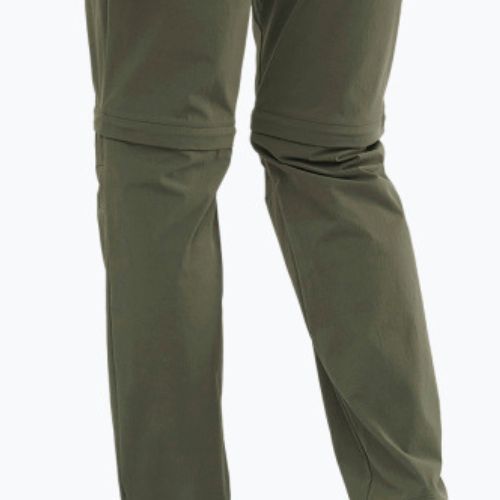 Spodnie trekkingowe męskie Salomon Wayfarer Zip Off forest