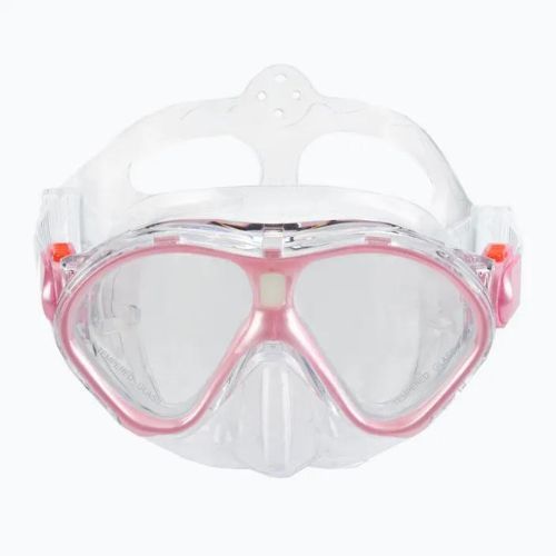 Zestaw do snorkelingu dziecięcy AQUASTIC MSK-01R różowy
