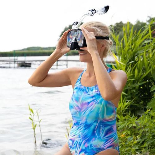 Zestaw do snorkelingu AQUASTIC SMFK-01LC czarny