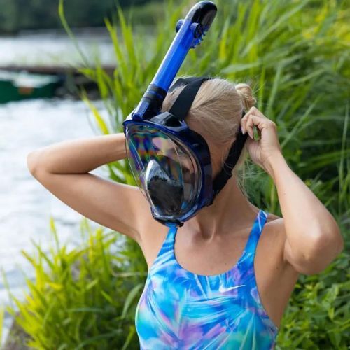 Zestaw do snorkelingu AQUASTIC SMFA-01LN niebieski