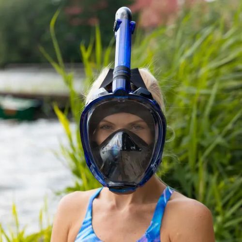 Zestaw do snorkelingu AQUASTIC SMFA-01LN niebieski