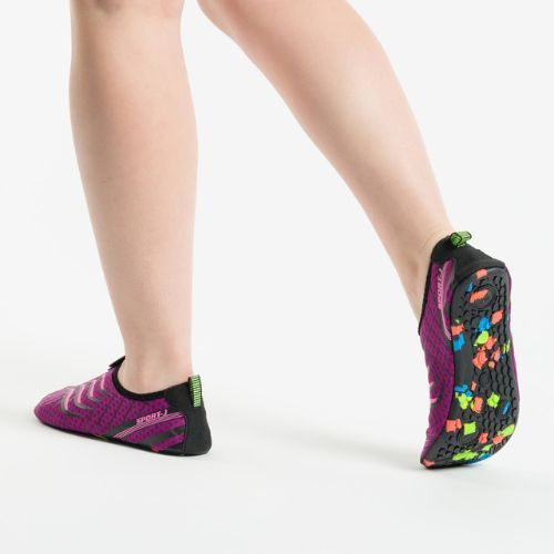 Buty do wody AQUASTIC Aqua WS008 fioletowe
