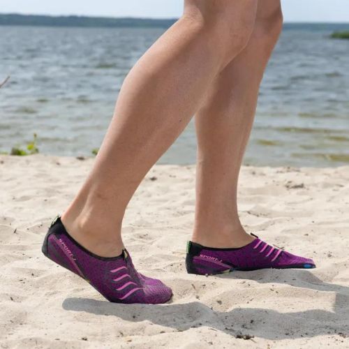 Buty do wody AQUASTIC Aqua WS008 fioletowe