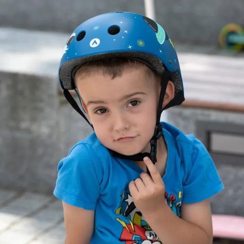 Kask rowerowy dziecięcy ATTABO K100 niebieski