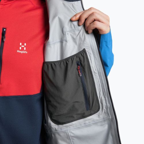 Kurtka przeciwdeszczowa męska Haglöfs Spitz GTX PRO nordic blue/tarn blue