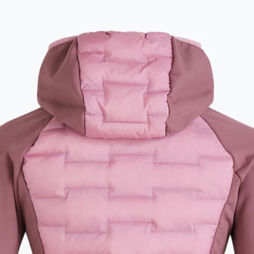 Kurtka hybrydowa damska Peak Performance Argon Hybrid Hood bitter root