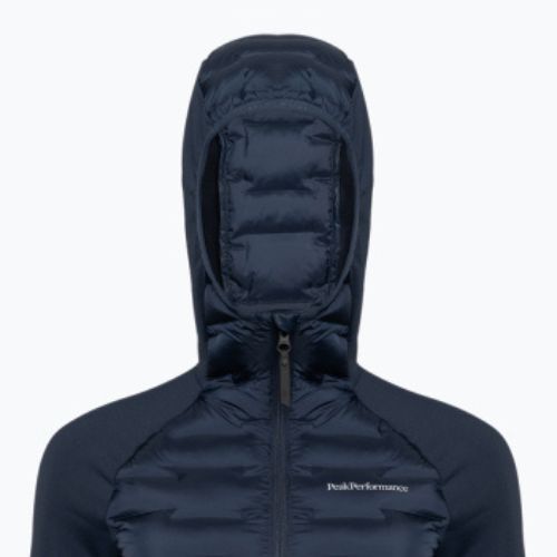 Kurtka hybrydowa damska Peak Performance Argon Hybrid Hood 2022 blue shadow