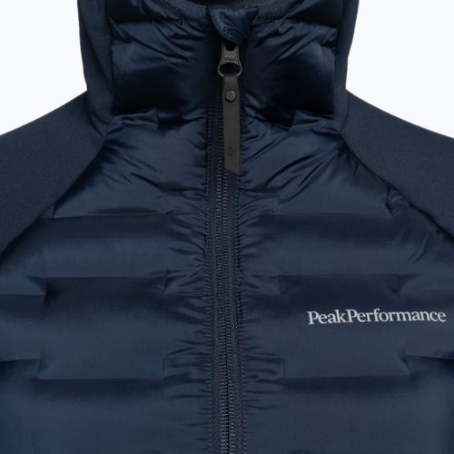 Kurtka hybrydowa damska Peak Performance Argon Hybrid Hood 2022 blue shadow