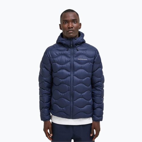 Kurtka puchowa męska Peak Performance Helium Down Hood blue shadow
