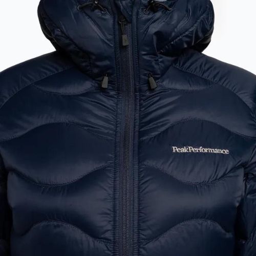 Kurtka puchowa damska Peak Performance Helium Down Hood blue shadow