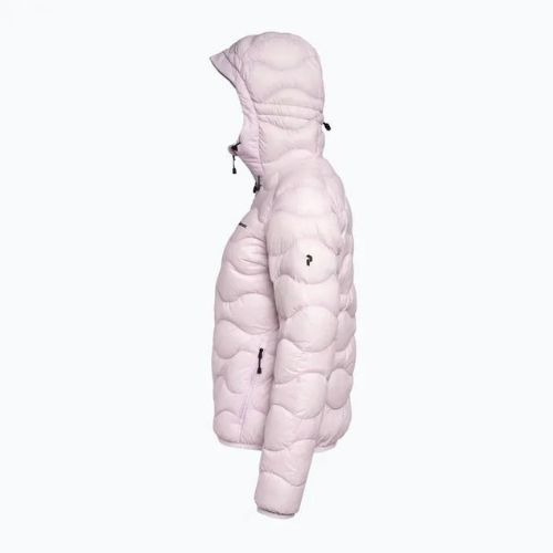 Kurtka puchowa damska Peak Performance Helium Down Hood cold blush