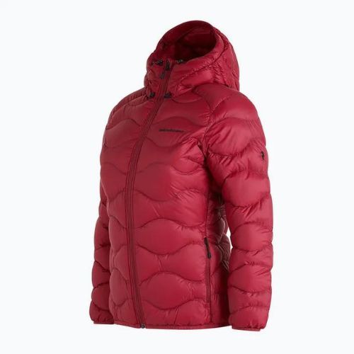 Kurtka puchowa damska Peak Performance Helium Down Hood rogue red