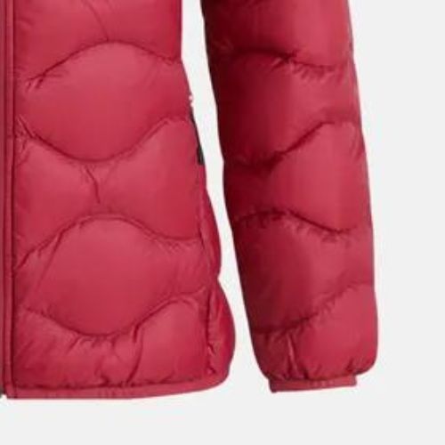 Kurtka puchowa damska Peak Performance Helium Down Hood rogue red