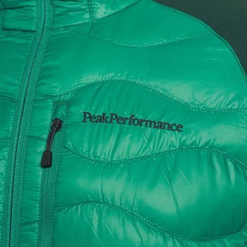 Kurtka hybrydowa męska Peak Performance Helium Down Hybrid Hood green ivy